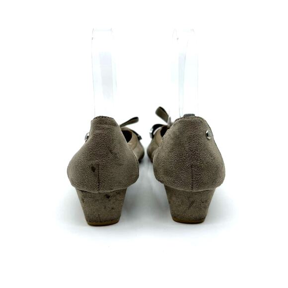 Dana Buchman Ballet Flats Bowtie Suede Women's 6 US - Picture 6 of 10